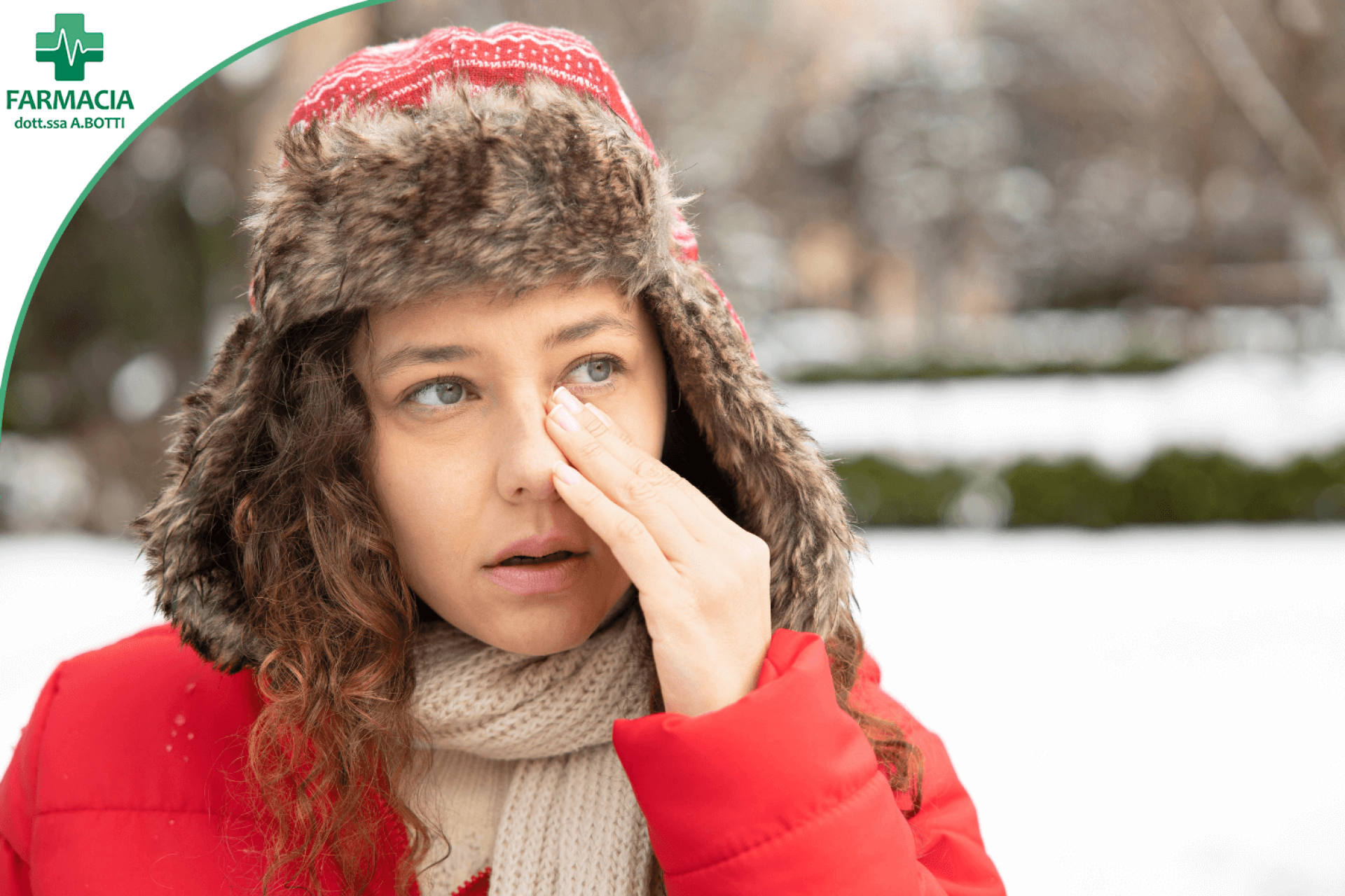 La secchezza oculare in inverno